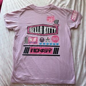 Sanrio Hello Kitty Graphic Tee in Light Pink